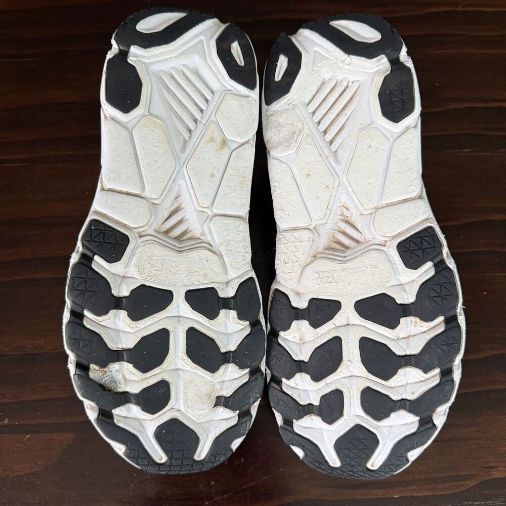 Size - 12 Hoka One One Clifton 6 Shoes Men's Gray Blue Running Max Cushion Road - Picture 8 of 11